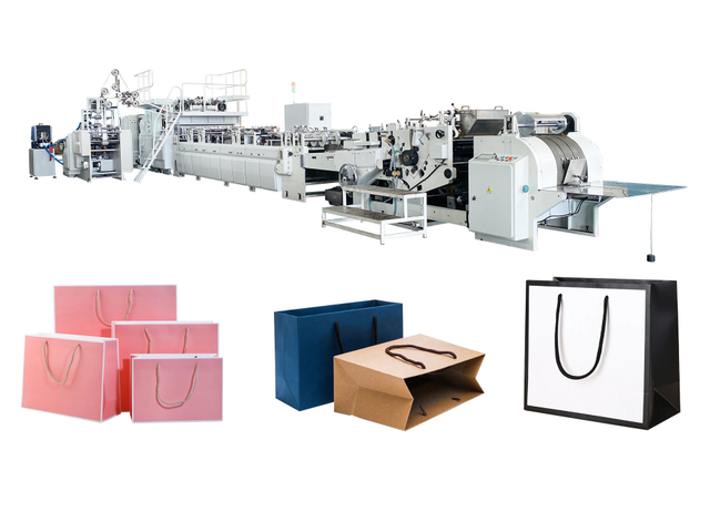 RKDZ-220T Máy đóng gói giấy nạp tờ hoàn toàn tự động có tay cầm xoắn